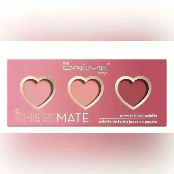 The Creme Shop CheekMate Powder Blush Palette. - Picture 1 of 2